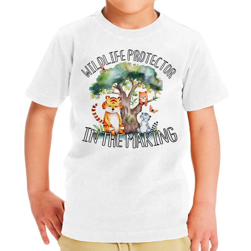 Wildlife Protector Toddler T-Shirt - Animals Kids' T-Shirt - Themed Tee Shirt for Toddler