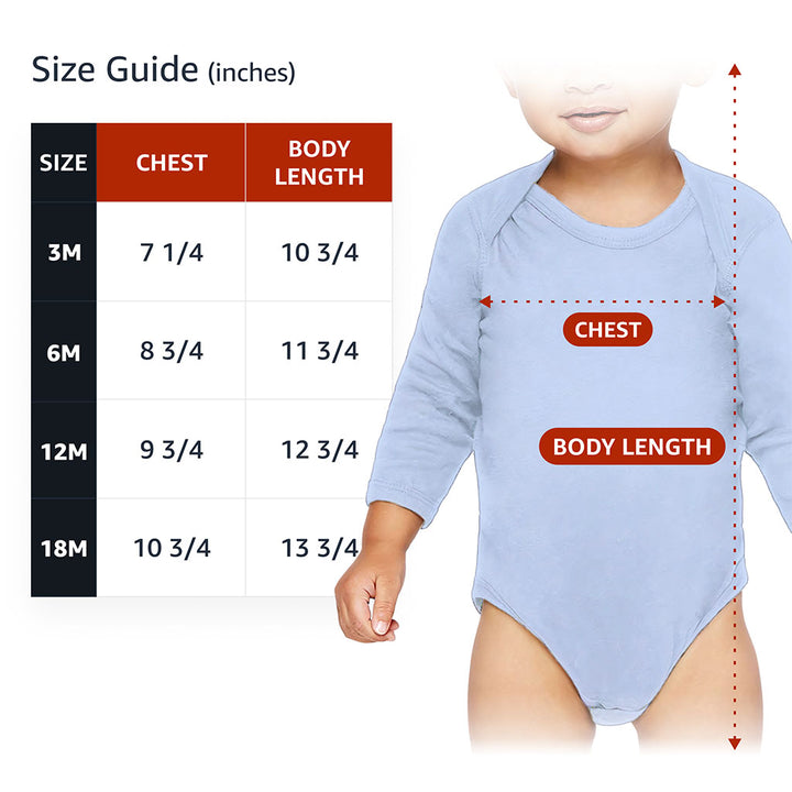 Many Furry Friends Baby Long Sleeve Onesie - Animal Lover Baby Long Sleeve Bodysuit - Graphic Baby One-Piece