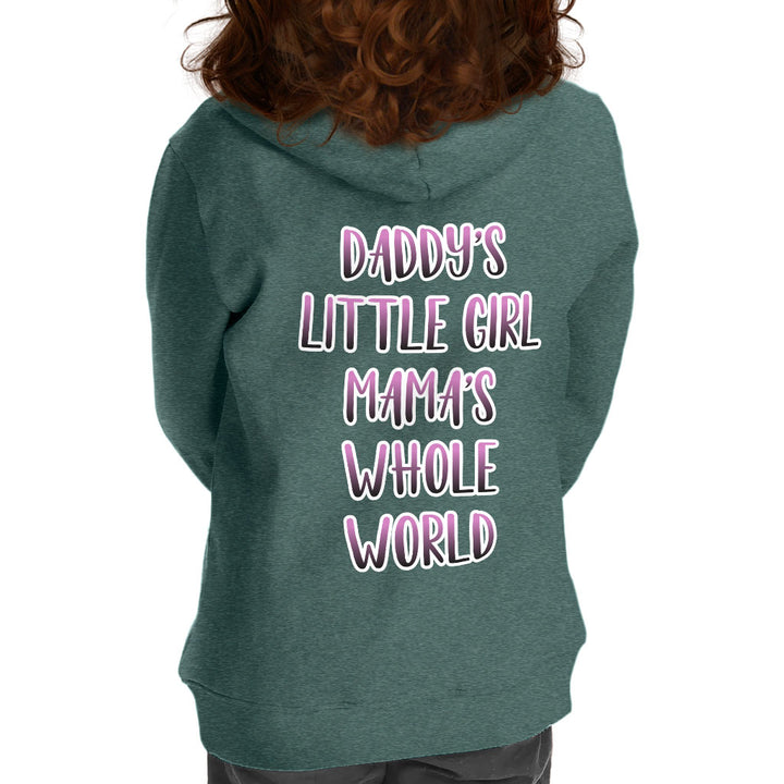 Daddy's Little Girl Toddler Full-Zip Hoodie - Cute Toddler Hoodie - Printed Kids' Hoodie