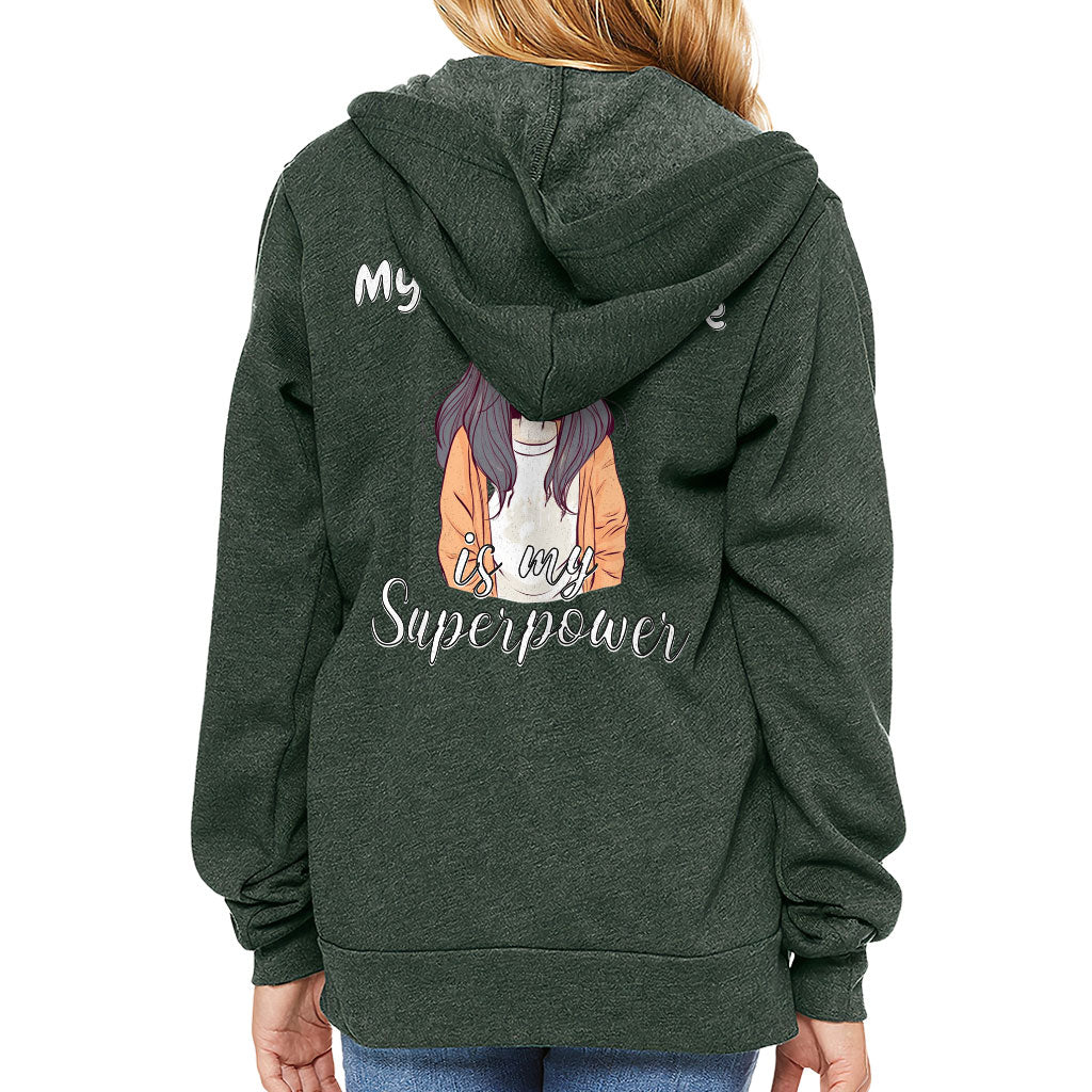 My Quiet Nature Kids' Full-Zip Hoodie - Beautiful Hooded Sweatshirt - Unique Kids' Hoodie