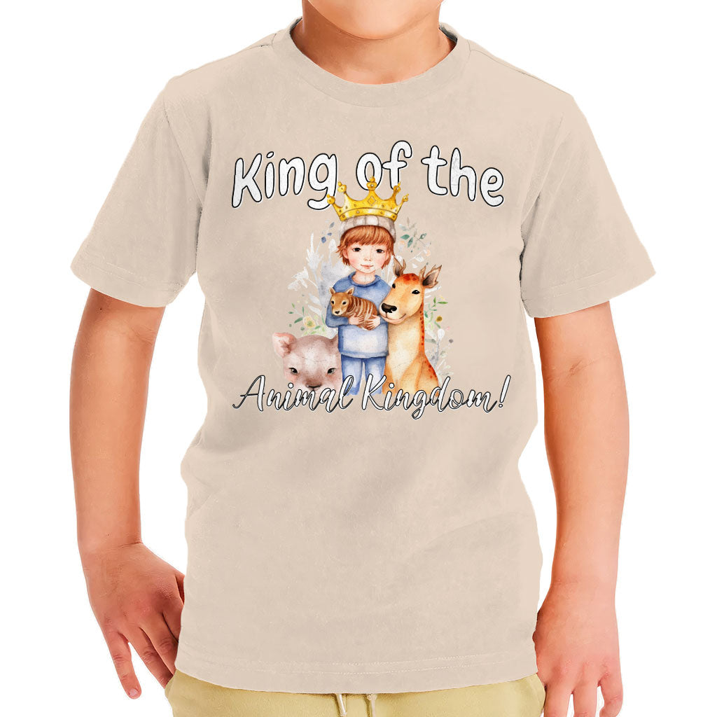 King Of the Animal Kingdom Toddler T-Shirt - Cool Kids' T-Shirt - Graphic Tee Shirt for Toddler