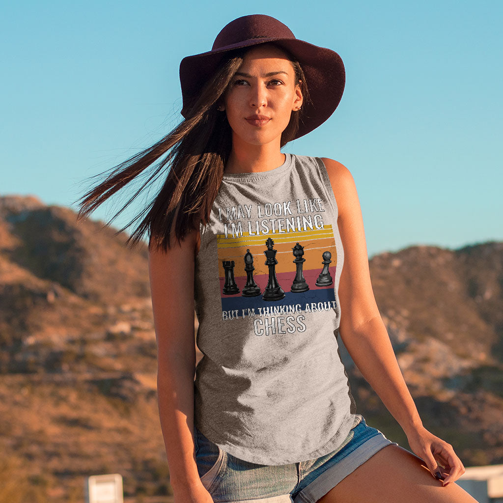 Chess Women's Muscle Tank - Bright Tank Top - Colorful Workout Tank