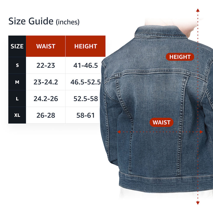 Bird Pirate Kids' Denim Jacket - Cool Jean Jacket - Printed Denim Jacket for Kids