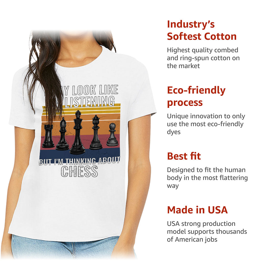 Chess Women's T-Shirt - Bright T-Shirt - Colorful Relaxed Tee