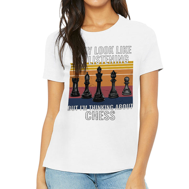Chess Women's T-Shirt - Bright T-Shirt - Colorful Relaxed Tee